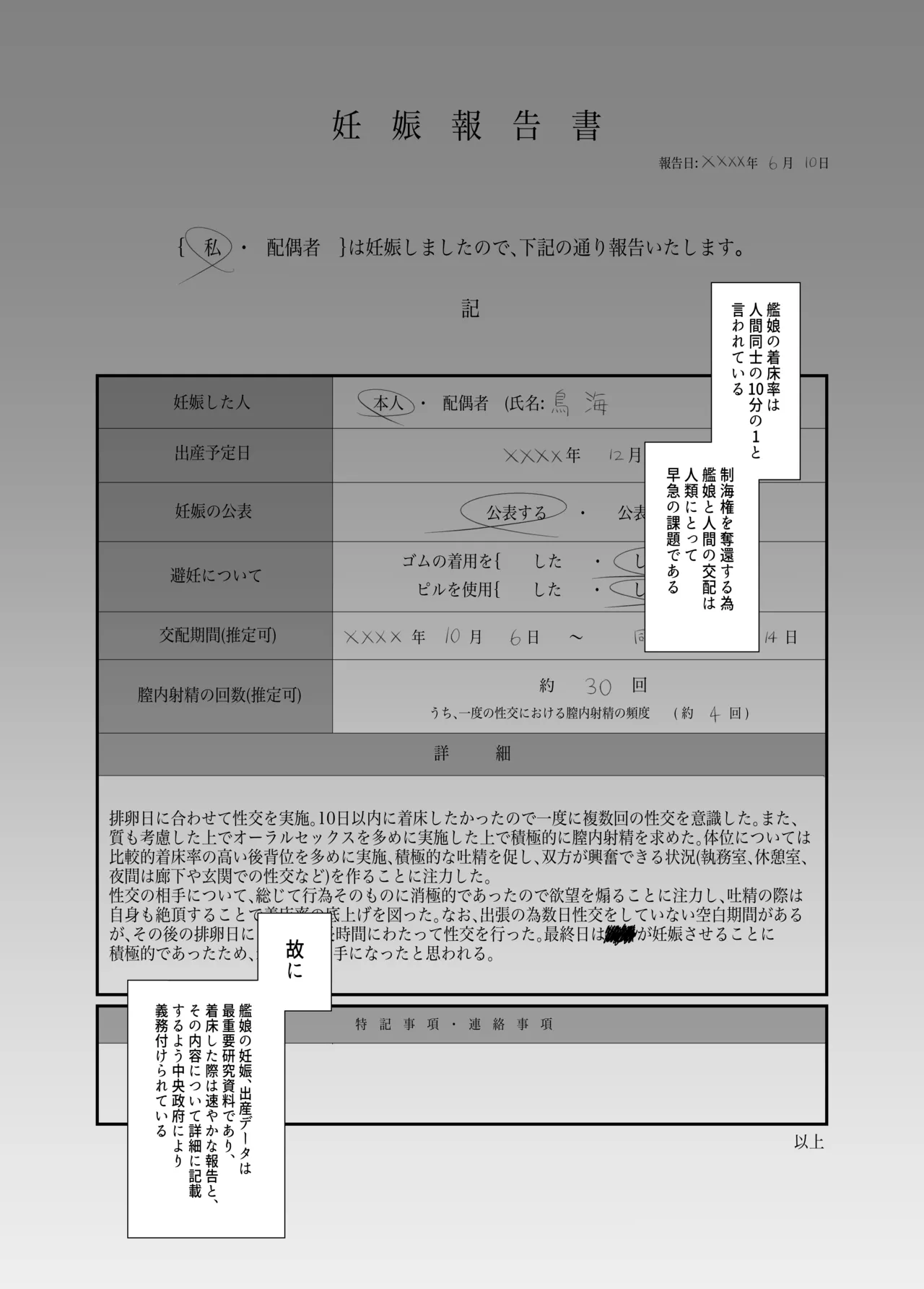 私がこわれた日 ~鳥海が提督と妊娠するまで隠れてこっそり浮気交尾しまくる話~ Page.2