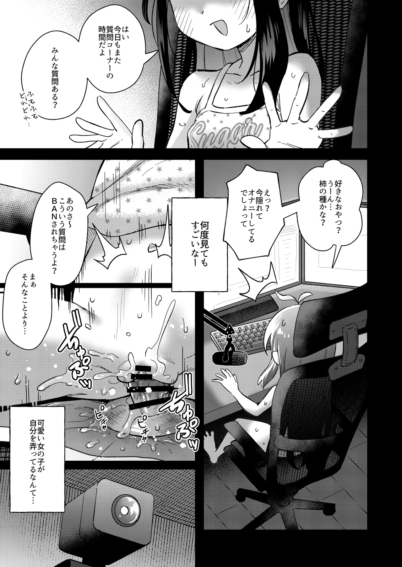 シコ中毒TSオナペット♡~配信でバレずにイキまくり~ Page.5
